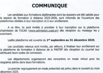 Ouverture des inscriptions à la formation à distance 2025-2026