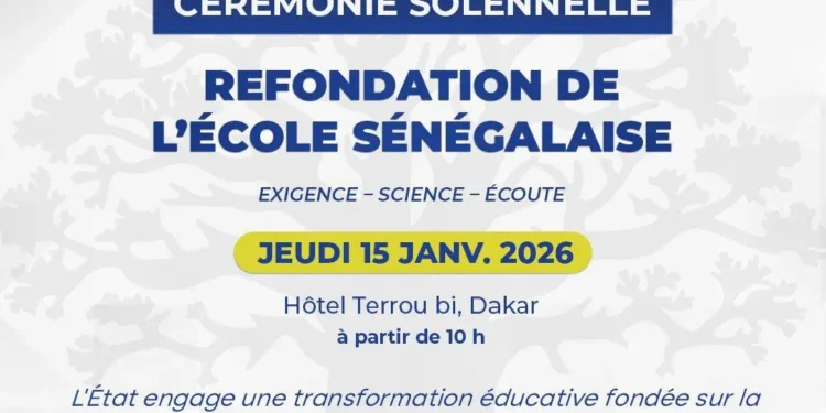 Refondation de l’École sénégalaise : le Sénégal engage un choix historique pour son avenir