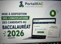 Mise à disposition des convocations des candidats au Baccalauréat 2026 sur Portail BAC